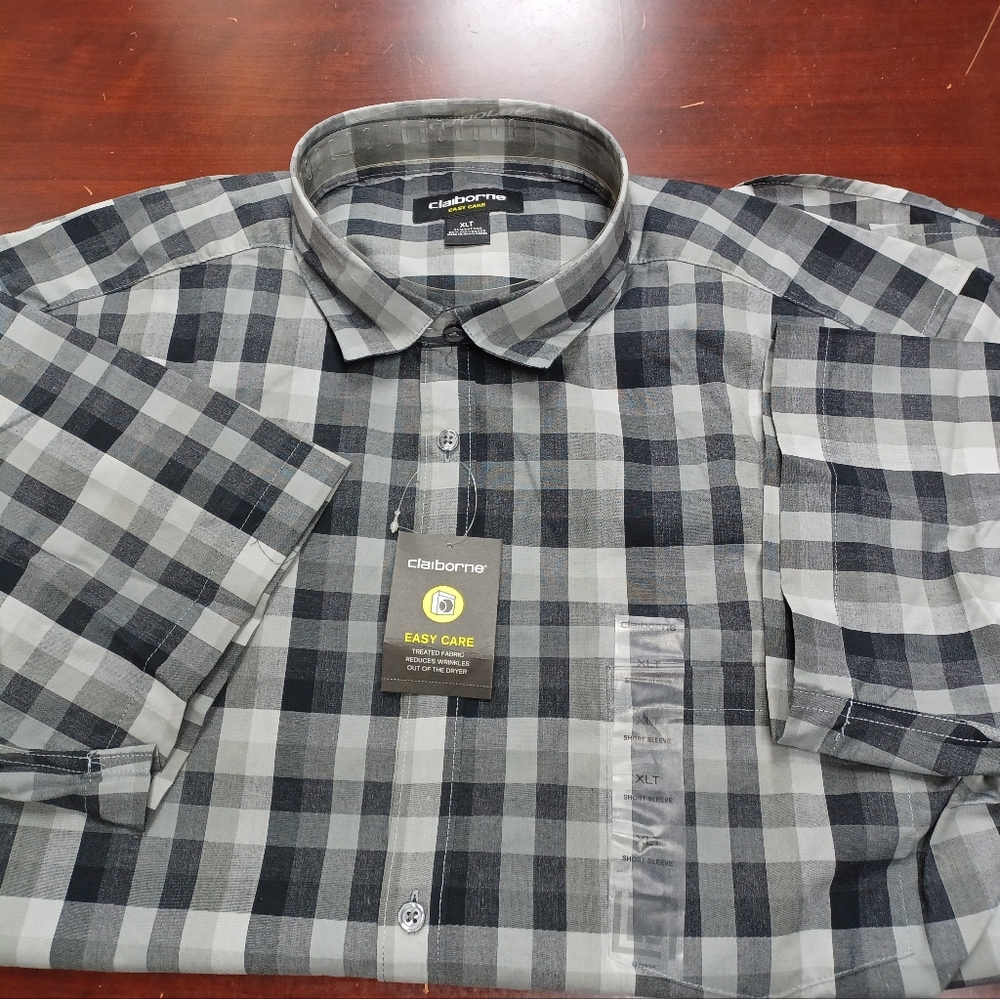 Claiborne Men's XL Tall button down